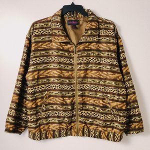 80s/90s VINTAGE Studio Sportif animal print jacket